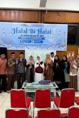 Halal Bi Halal PP-MPK Unsri, Ketua Ajak Civitas Akademika Perkuat Pembinaan Moral Generasi Penerus