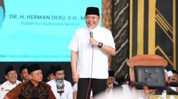 Pengajian Akbar di OKU Timur, Herman Deru Ajak Masyarakat Jaga Nilai Sosial di Tengah Kemajuan Teknologi