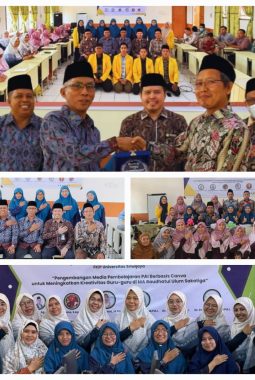 Tingkatkan Mutu Pembelajaran, Dua Tim Pengabdian Dosen PAI FKIP UNSRI Gelar Pelatihan di Pesantren Raudhatul Ulum Sakatiga, Ogan Ilir