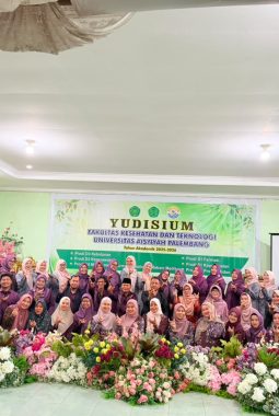 74 Mahasiswa FKesT UNISA Palembang Ikuti Yudisium, Siap Masuki Dunia Profesional dan Pengabdian